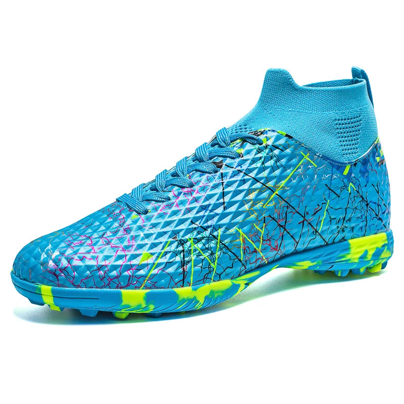 MaiJiaKa Mens Professional Soccer Shoes For Outdoor Football Play