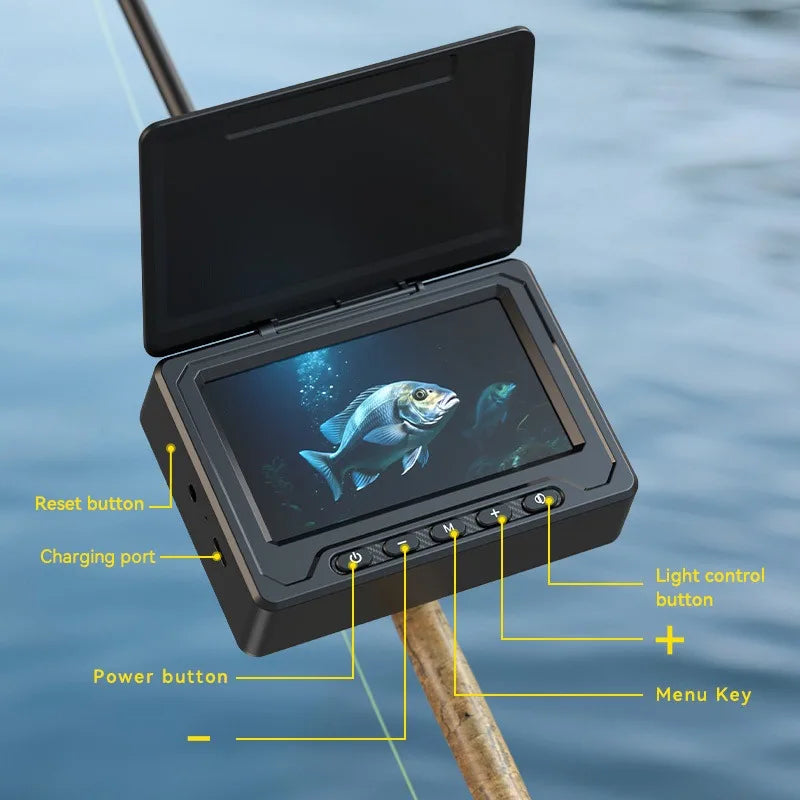 Portable 1080P HD Underwater Fishing Camera With Infrared Night Vision
