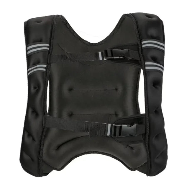 Adjustable Weighted Vest For Outdoor Cardio And Strength Training
