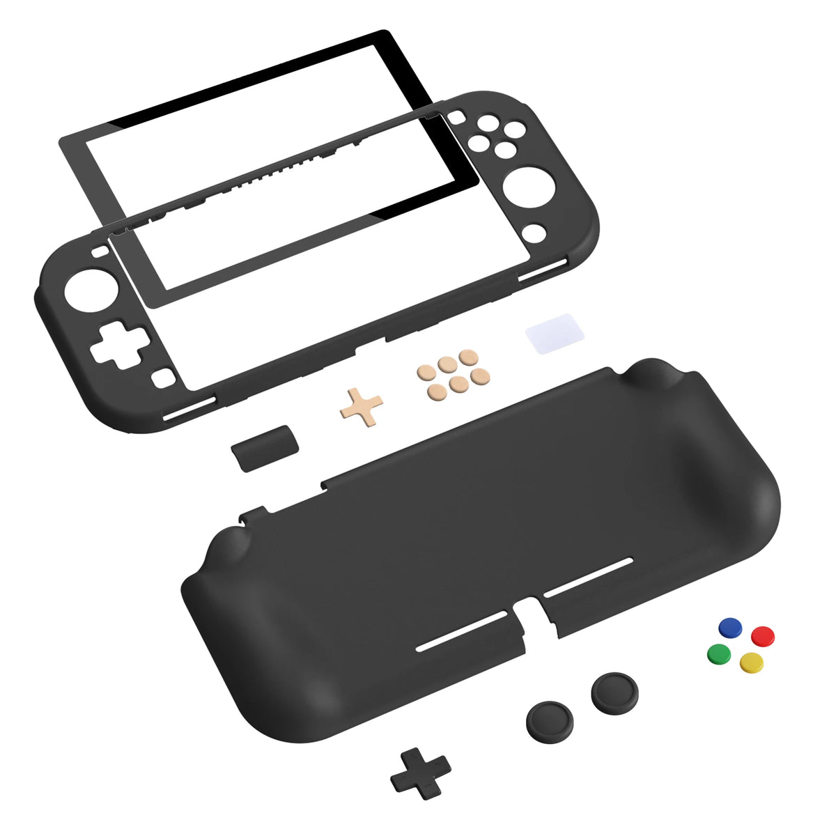 PlayVital Protective Case For Nintendo Switch Lite With Screen Protector