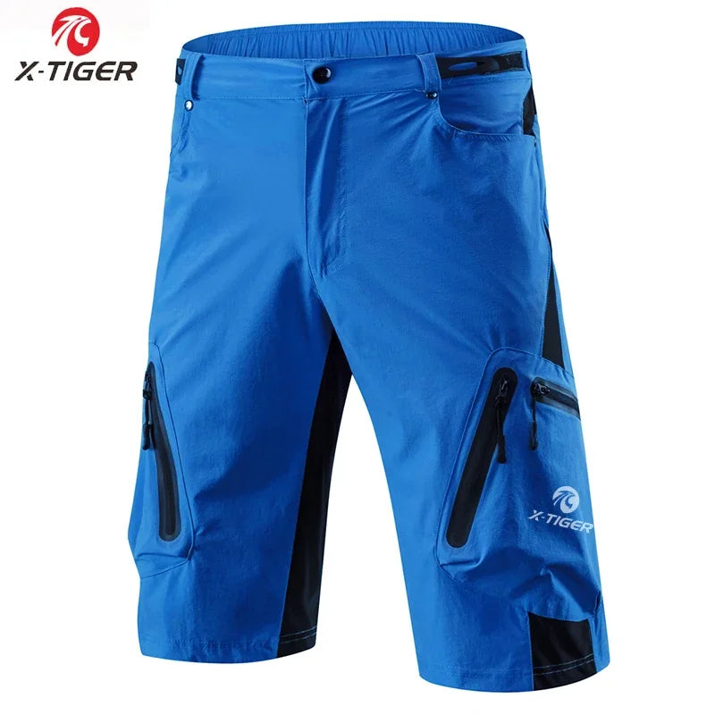 X-TIGER Mens Cycling Shorts With 5D Gel Pad MTB Mountain