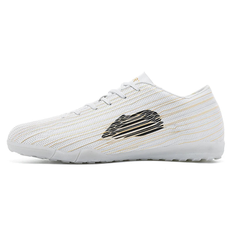Yuyin Breathable Microfiber Soccer Shoes Turf Cleats Outdoor Training