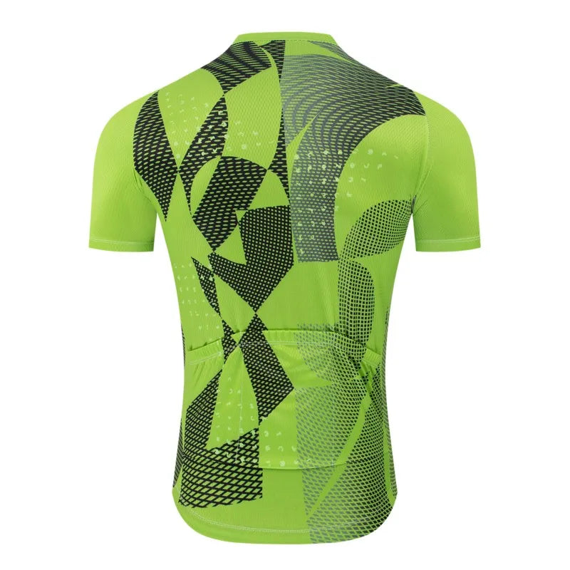 Men's Breathable MTB Cycling Jersey Set With Gel Pad
