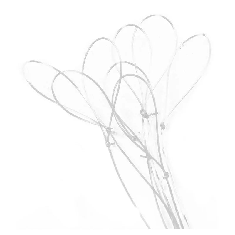 Strong Snelled Aberdeen Hooks For Freshwater Fishing 8 Pack