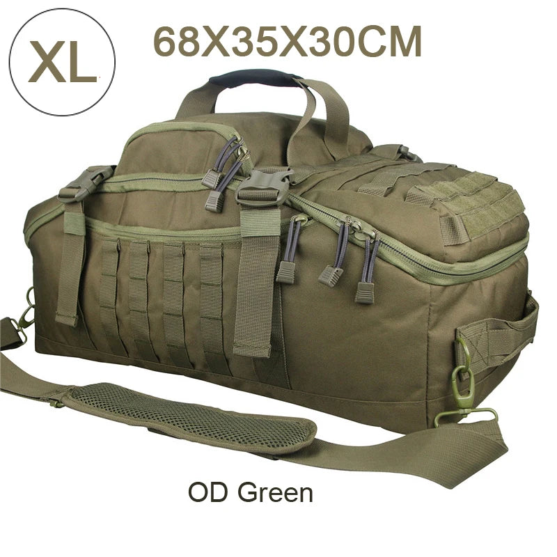 LQARMY Molle Tactical Backpack For Hiking Camping And Travel