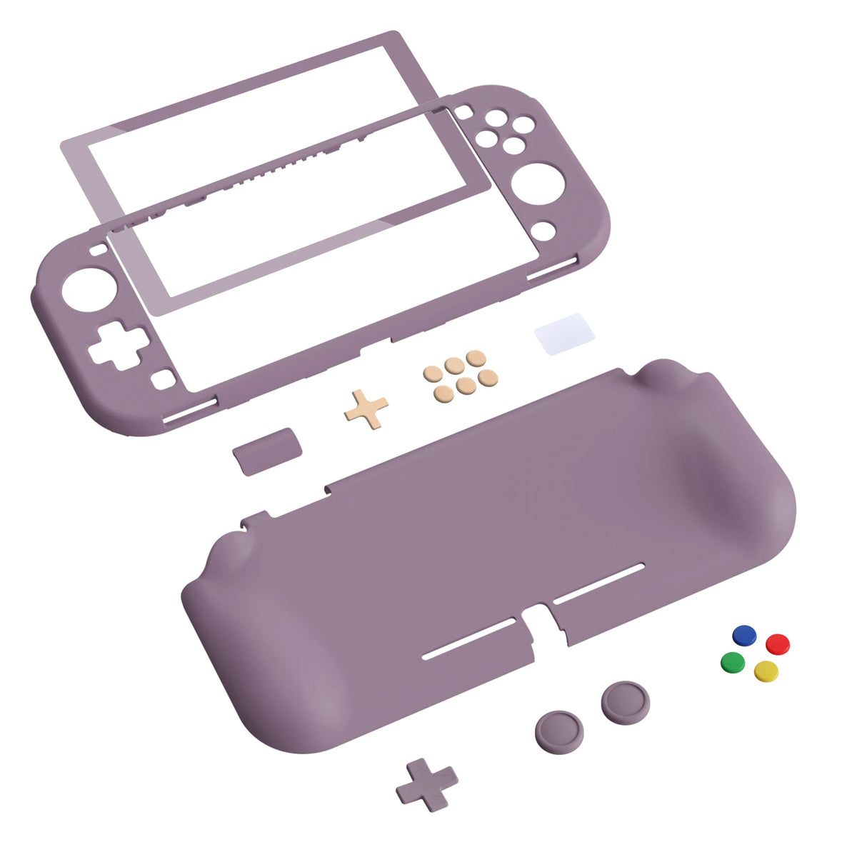 PlayVital Protective Case For Nintendo Switch Lite With Screen Protector