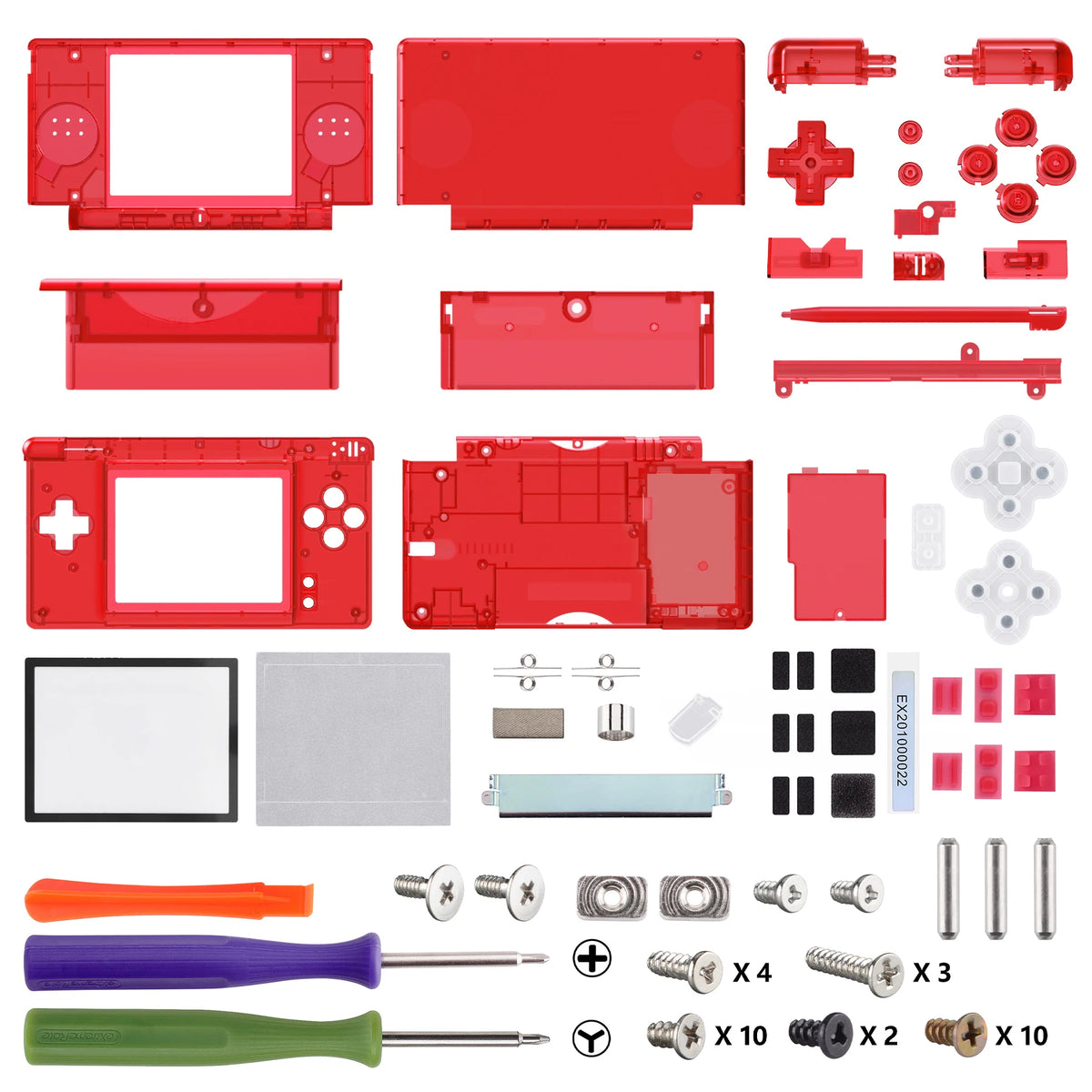 eXtremeRate Replacement Full Housing Shell For Nintendo DS Lite