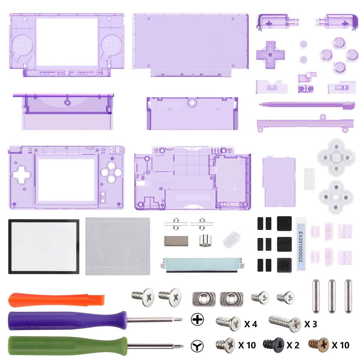 eXtremeRate Replacement Full Housing Shell For Nintendo DS Lite
