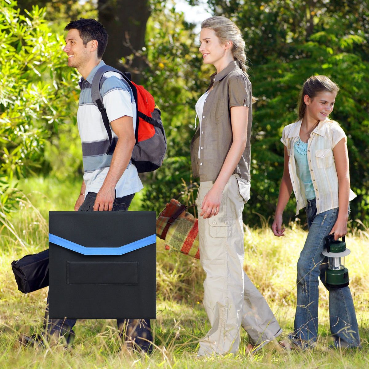 CTOLITY High Efficiency Foldable Solar Panel Portable Charger
