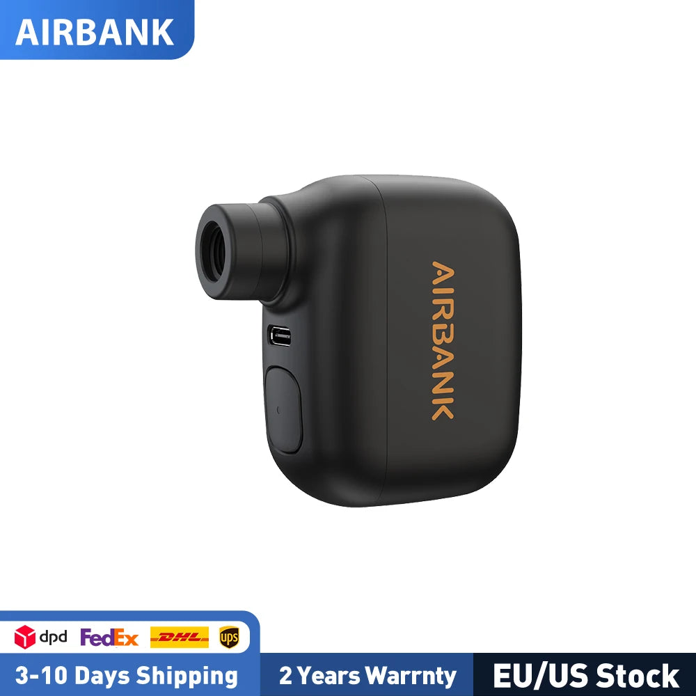 Airbank Mini Portable Electric Bicycle Tire Pump Fast Charging