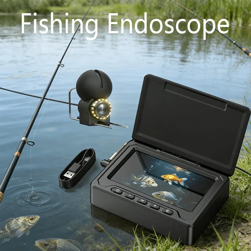 Portable 1080P HD Underwater Fishing Camera With Infrared Night Vision