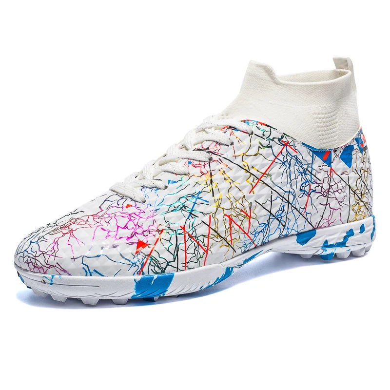 MaiJiaKa Mens Professional Soccer Shoes For Outdoor Football Play