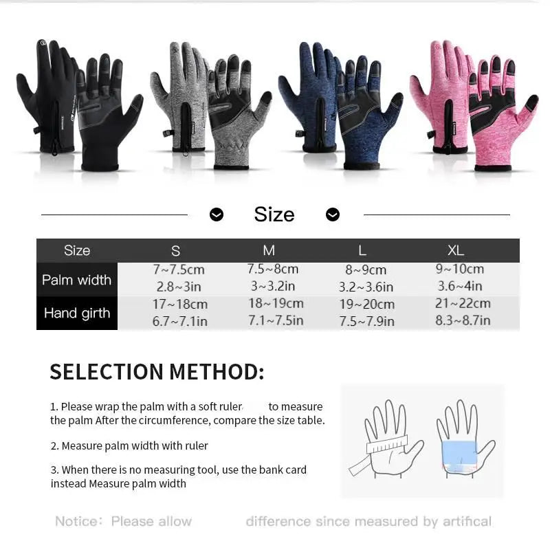 Vilico Touchscreen Winter Gloves For Cycling And Skiing