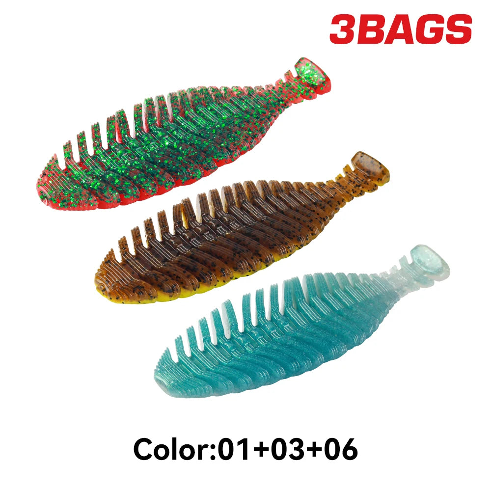 Kingdom Artificial Scented Swimbait T Tail Fishing Lure