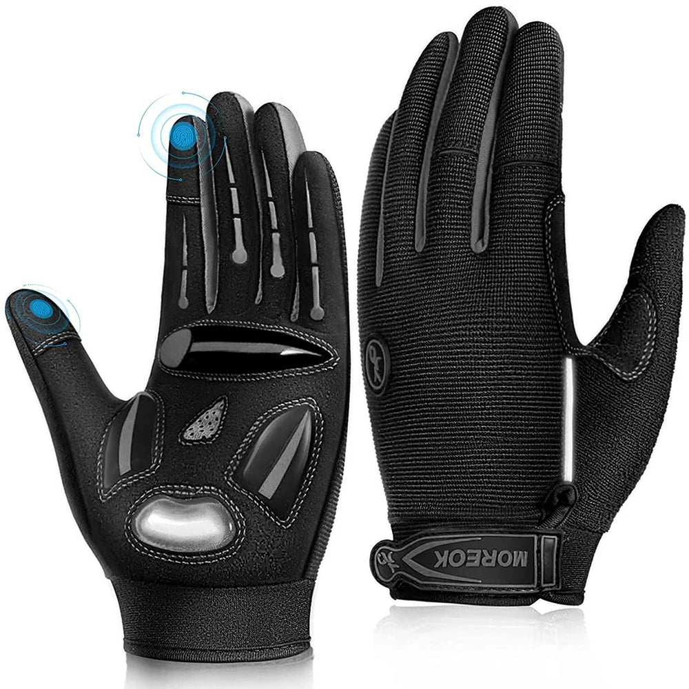 Moreok Breathable Non-Slip Racing Cycling Gloves