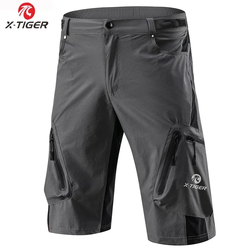 X-TIGER Mens Cycling Shorts With 5D Gel Pad MTB Mountain