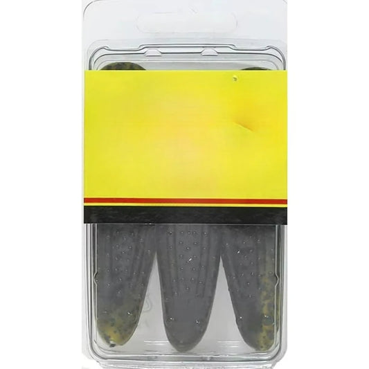 Engineered Soft Plastic Fishing Lure Featuring Unique Tail Design