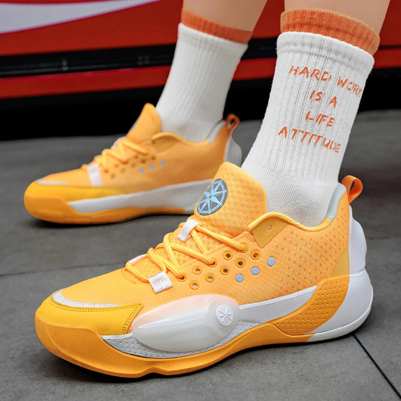 Breathable Mesh Basketball Training Shoes For Men And Women