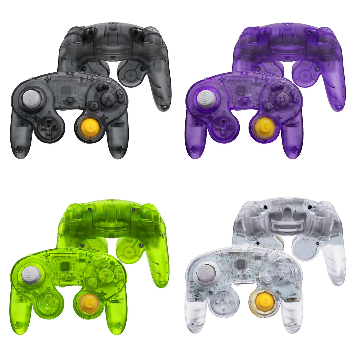 eXtremeRate Faceplate Backplate For Nintendo GameCube Controller