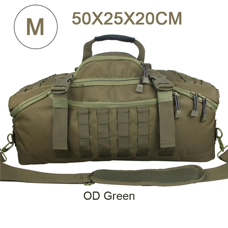 LQARMY Molle Tactical Backpack For Hiking Camping And Travel