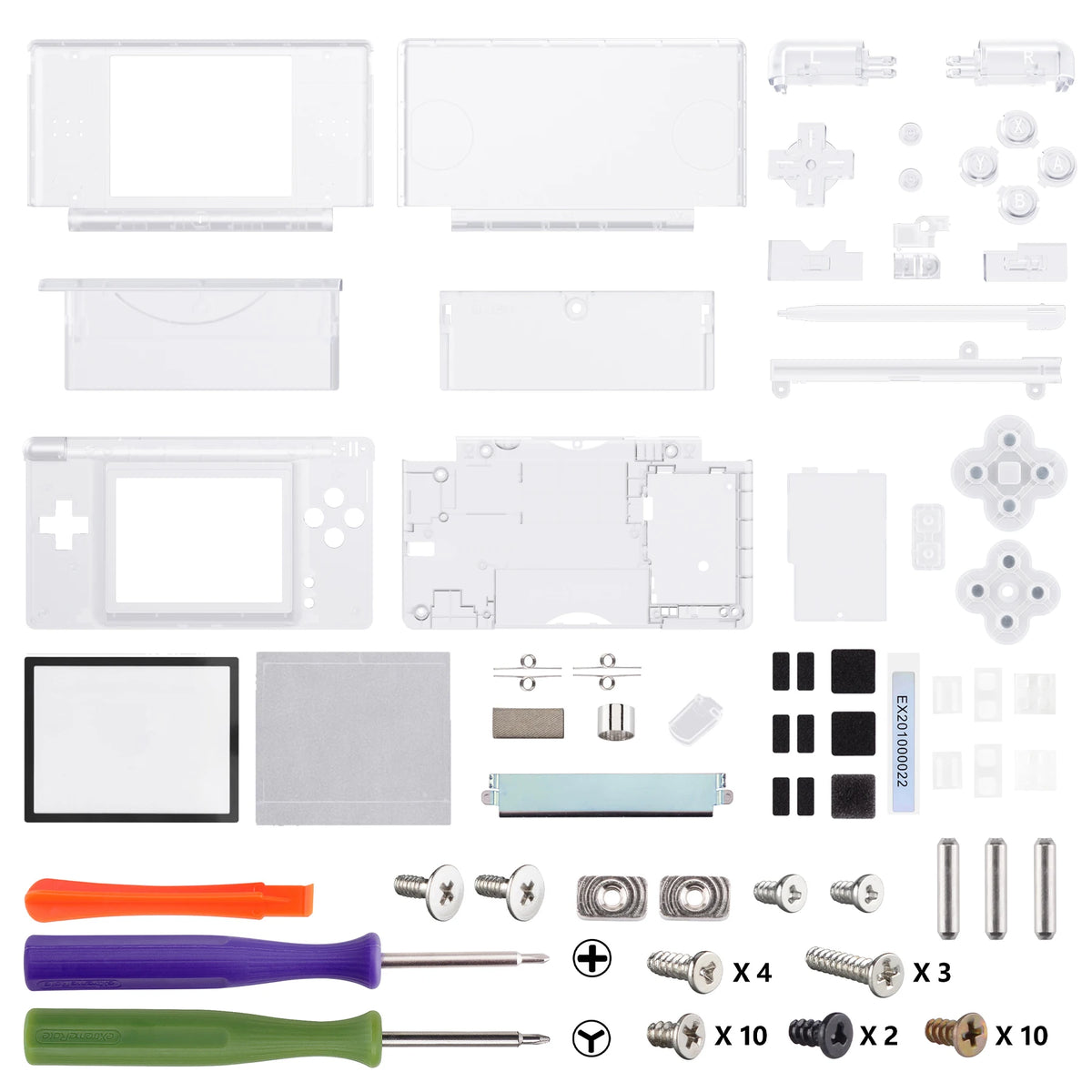 eXtremeRate Replacement Full Housing Shell For Nintendo DS Lite