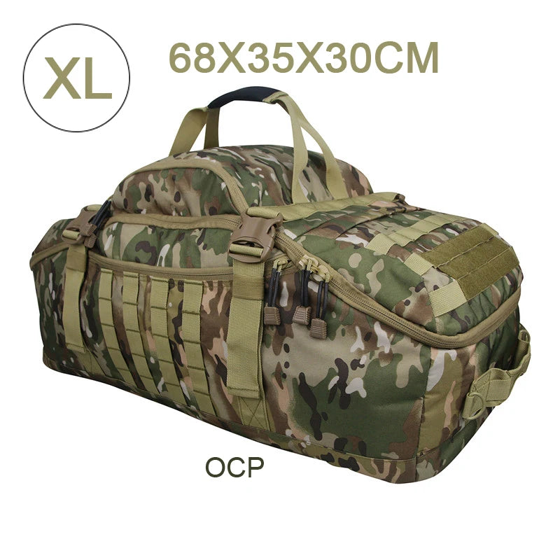 LQARMY Molle Tactical Backpack For Hiking Camping And Travel